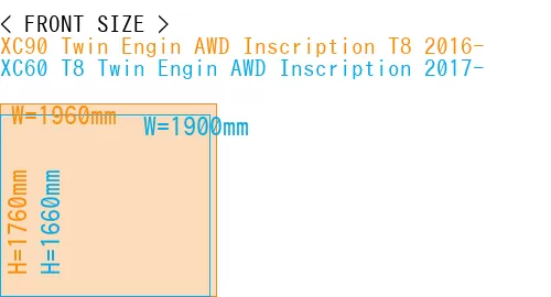 #XC90 Twin Engin AWD Inscription T8 2016- + XC60 T8 Twin Engin AWD Inscription 2017-